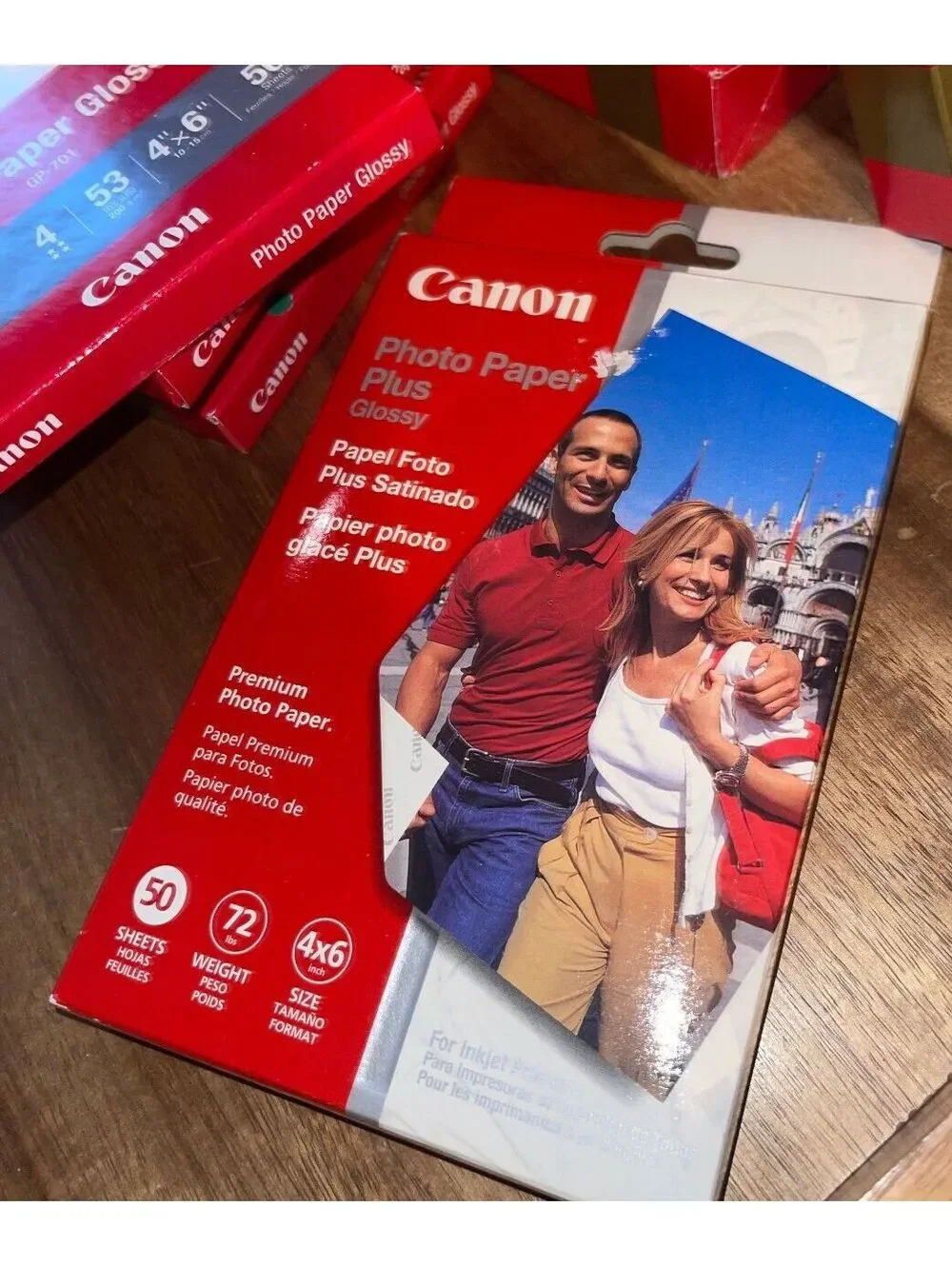 Canon Photo Paper Glossy 10-Pack lot-5 packs of 100 and 5 packs of 50